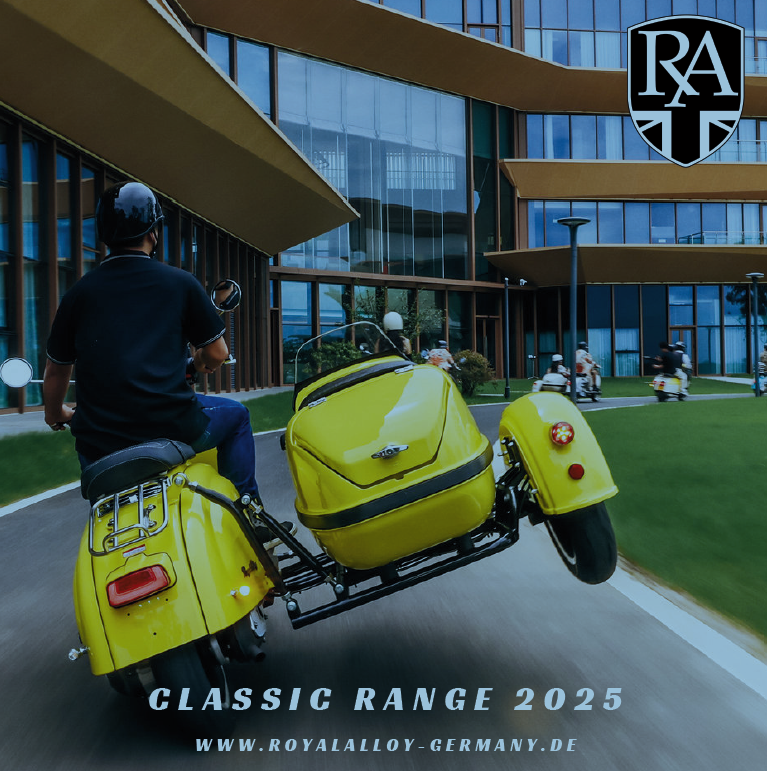 Markenkatalog Royal Alloy Germany, Classic Range 2025